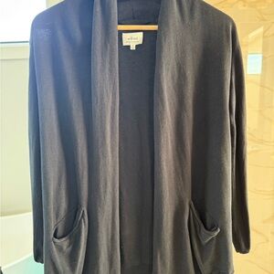 Aritzia Wilfred Black Knit Top